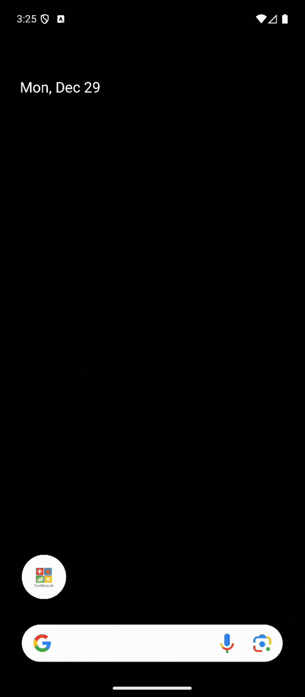 Navigating through charts and showing info demo